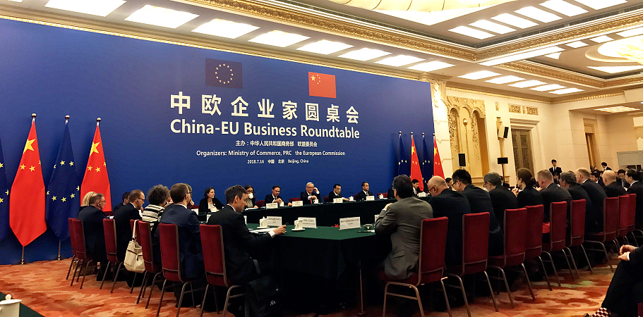 European Chamber takes key role in EU-China Business Roundtable to raise concerns with political leadership